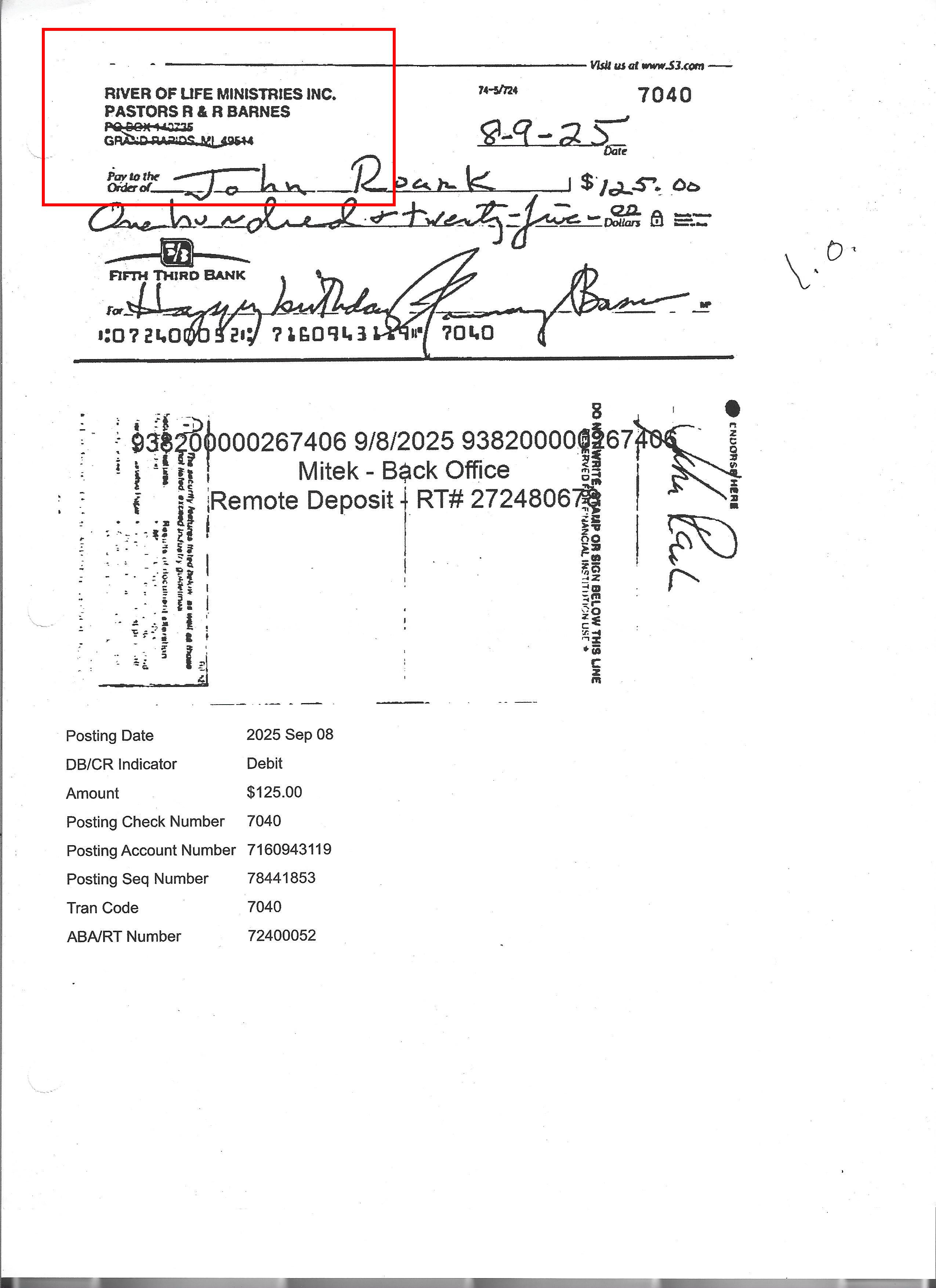 Expense 2004 annotated receipt, box on the wrong region
